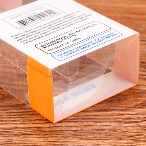 定做塑料礼品盒 pvc定制长方形带盖日用品透明印刷图案包装盒