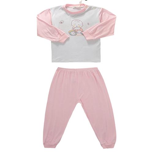 春夏新款婴儿服装 婴幼儿套装 儿童内衣套装 (73/48, 蓝色)-母婴用品-